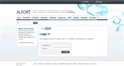 Desktop Screenshot of acshop.alfort.se